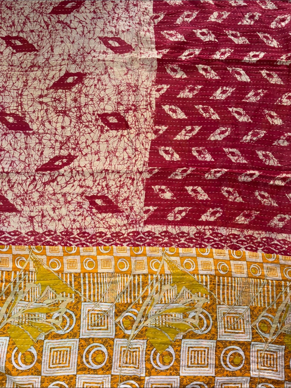 Kantha Throw #5 100% Cotton